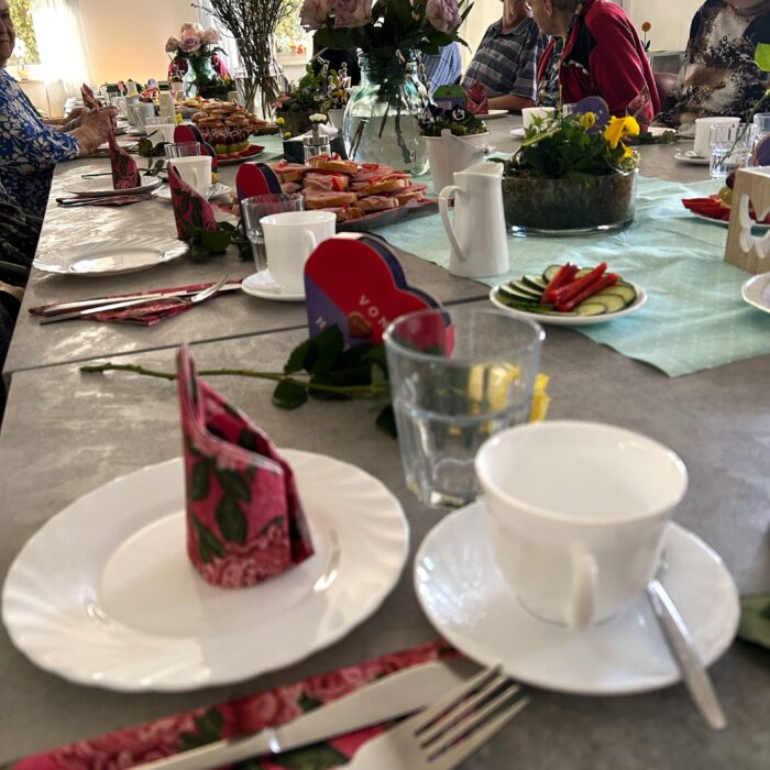 Gedeckter Tisch
