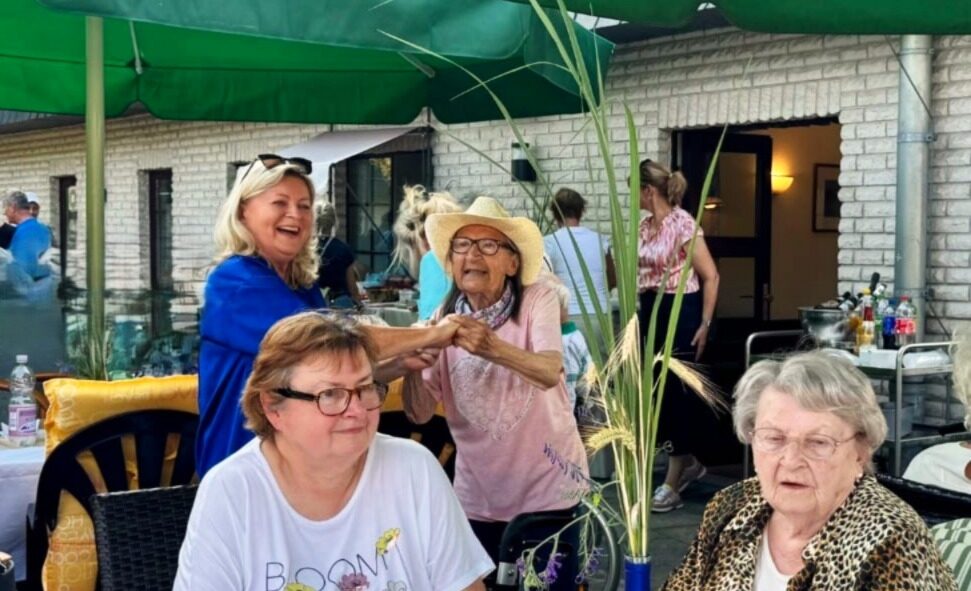 Ein leichtes Tänzchen mit Freude